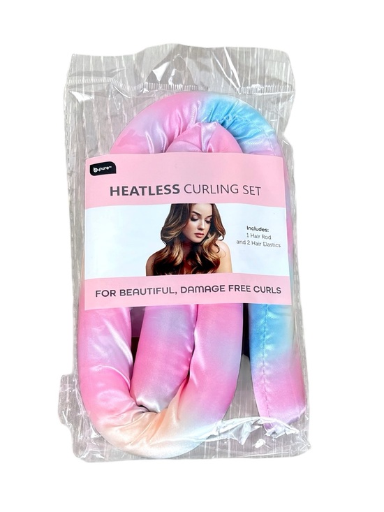 Accessories - Heatless Curling Set - Pink & Blue Ombre